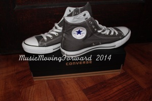 Converse High Tops, Charcoal